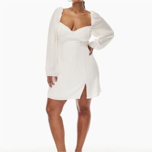 Aritzia White Mini Dress